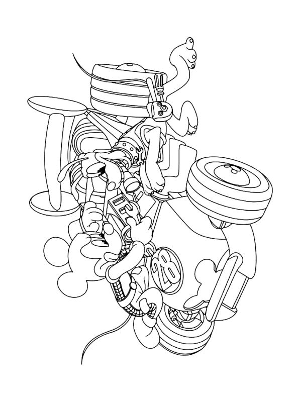 toontown coloring pages
