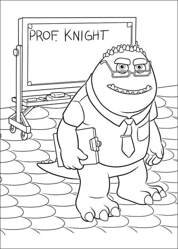 Kids-n-fun.com | 45 coloring pages of Monsters University