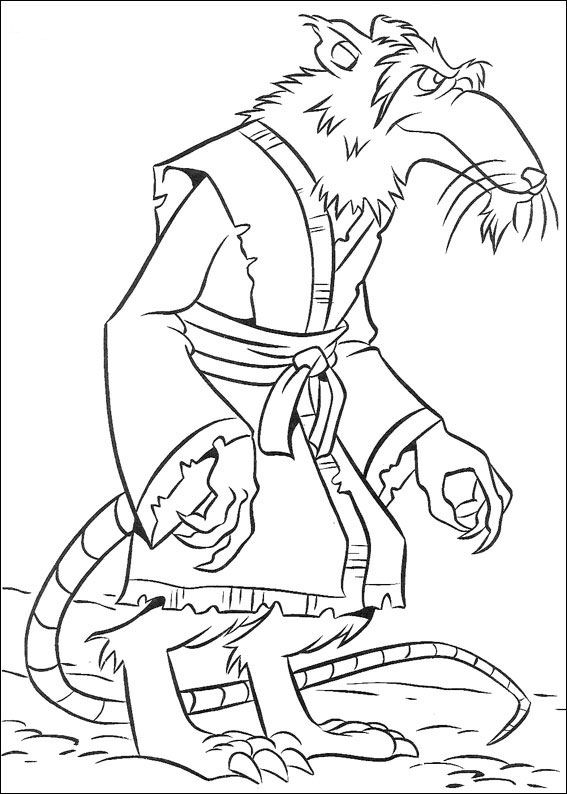 Kids-n-fun.com | 80 coloring pages of Ninja Turtles