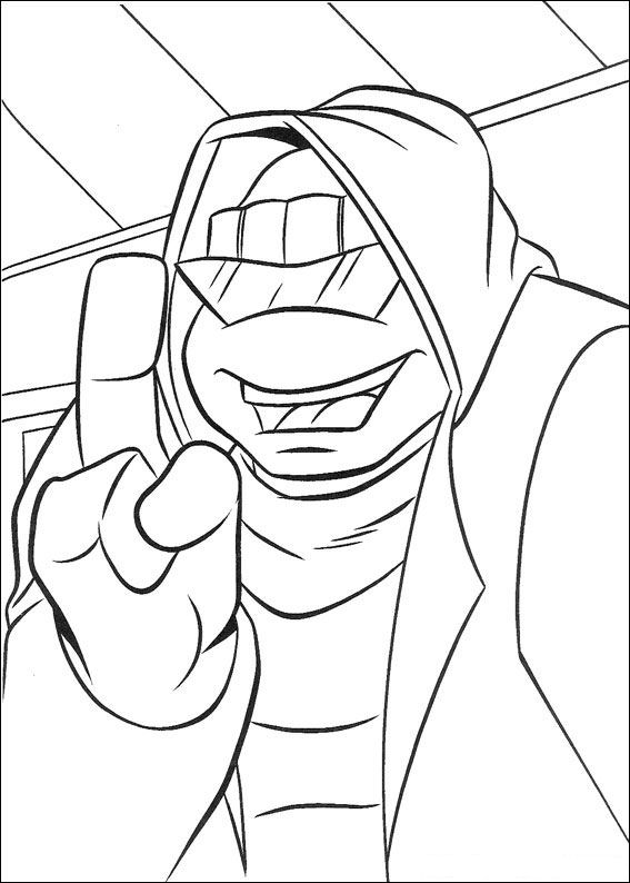 Kids-n-fun.com | 80 coloring pages of Ninja Turtles