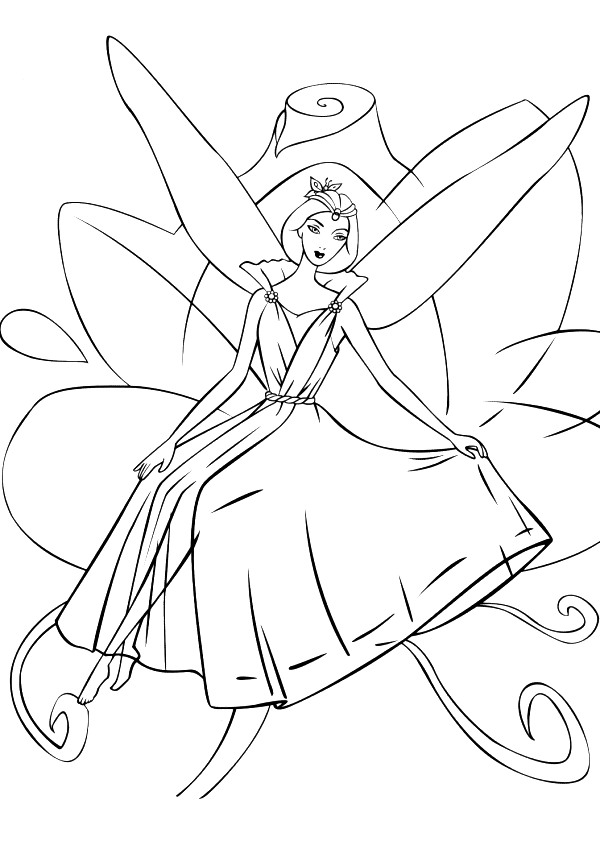 Kids-N-Fun.com | 21 Coloring Pages Of Barbie Fairytopia