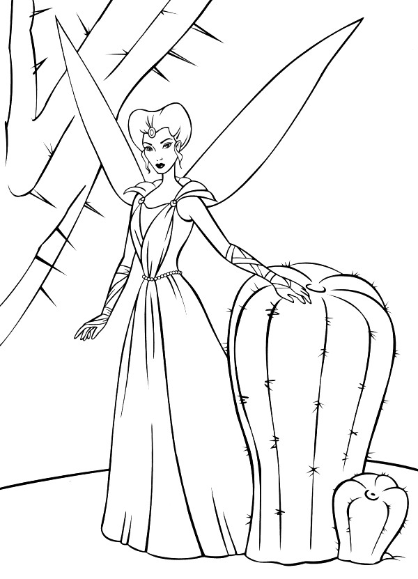 Kids-n-fun.com | 21 coloring pages of Barbie FairyTopia