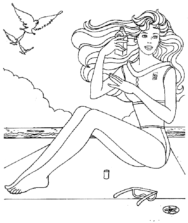 Kids-n-fun.com | 37 coloring pages of Summer
