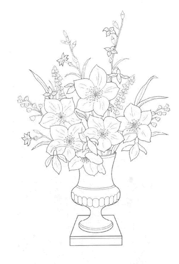 Kids-n-fun.com | 30 coloring pages of Bouquets