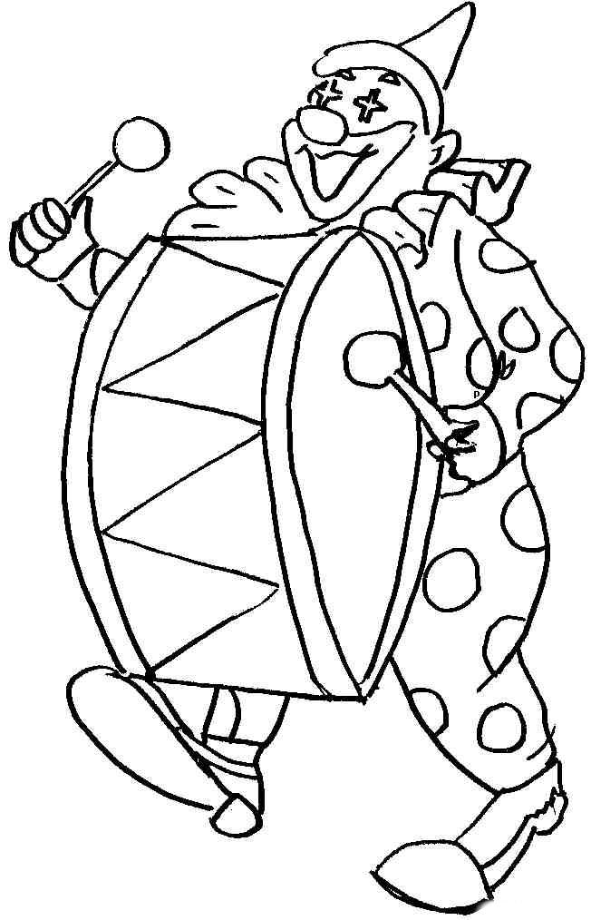 Kids n fun 36 Coloring Pages Of Carnival