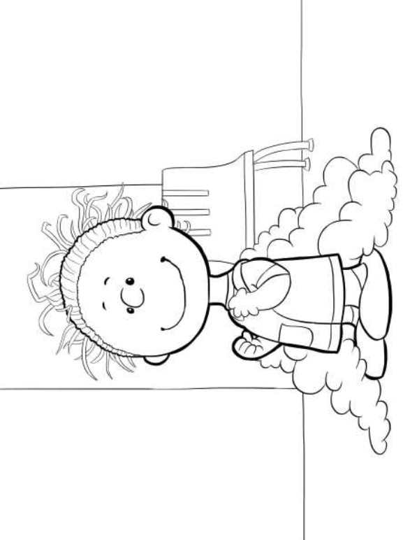 charlie brown christmas coloring page