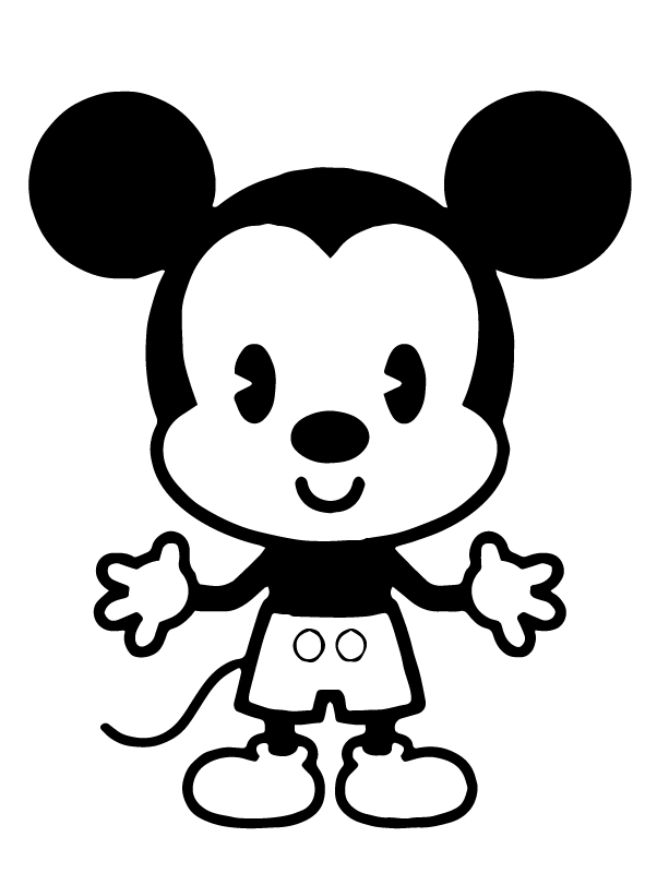 disney baby cartoon characters coloring pages