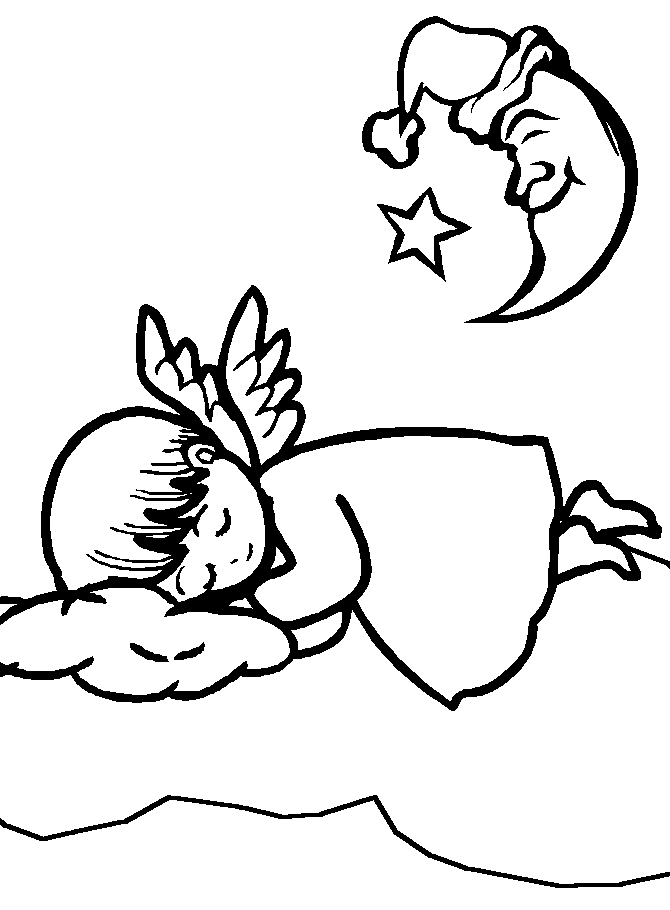 Kids Fun 16 Coloring Pages Angels Book