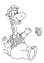 Kids-n-fun | 45 coloring pages of Giraffe