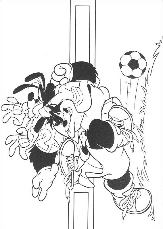 Kids-n-fun.com | 29 coloring pages of Goofy