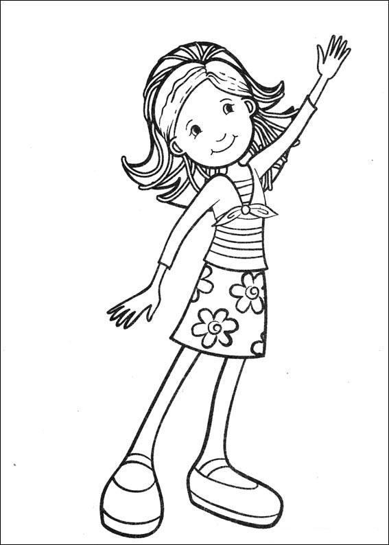 Cute Groovy Coloring Pages for Kids
