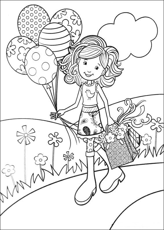 Kids-n-fun.com | 65 coloring pages of Groovy Girls