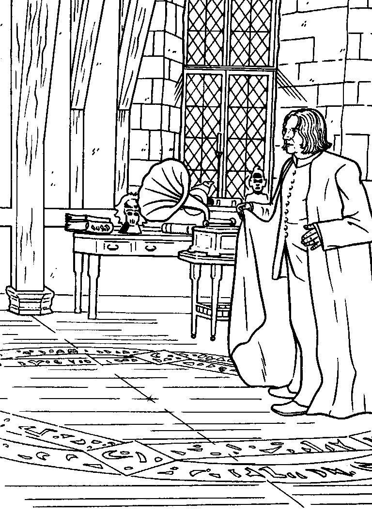 Kids-n-fun.com | 25 coloring pages of harry potter and the prisoner of