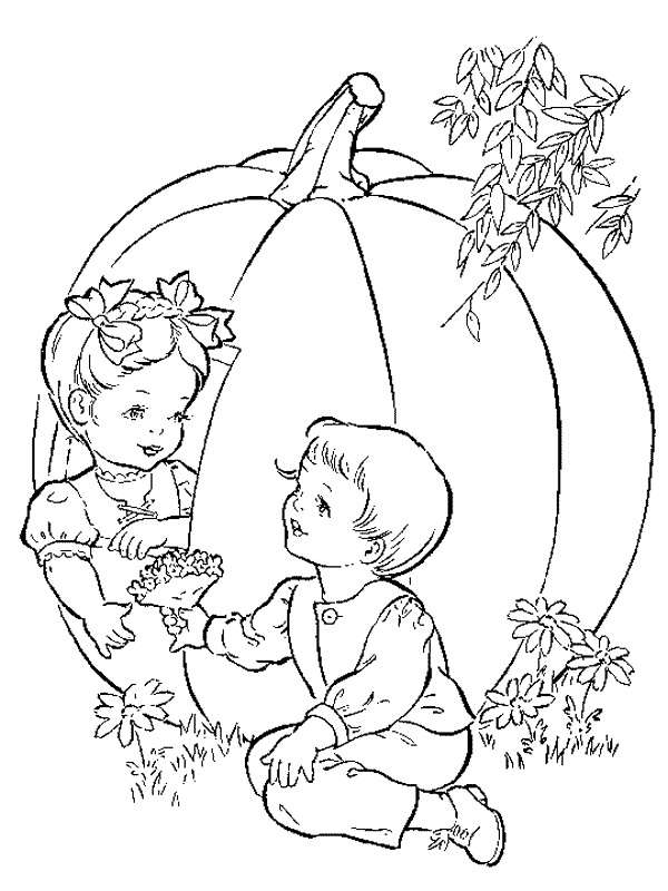 Kids-n-fun.com | 48 coloring pages of Autumn