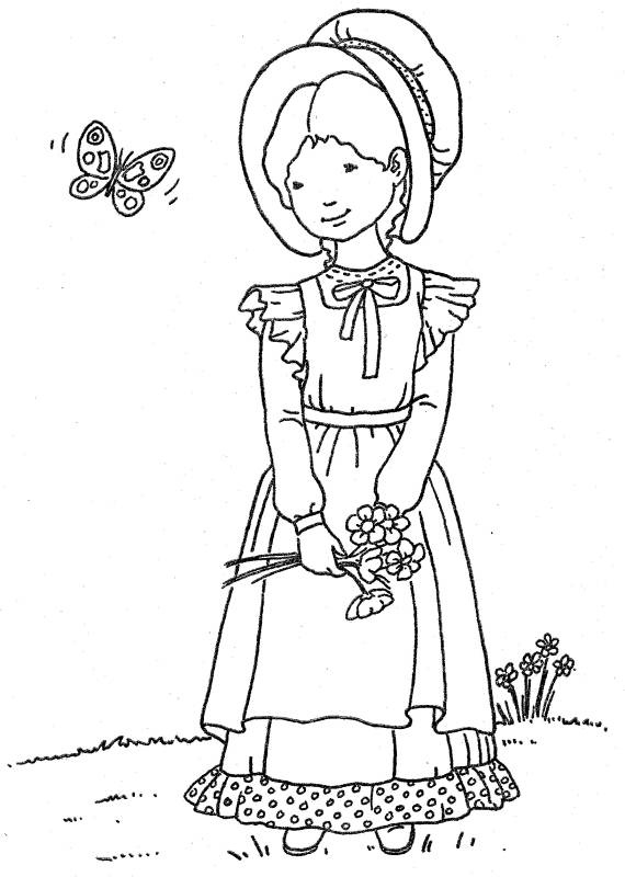 Kids-n-fun.com | 6 coloring pages of Holly Hobbie Original