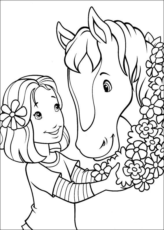 Kids-n-fun.com | 52 coloring pages of Holly Hobbie