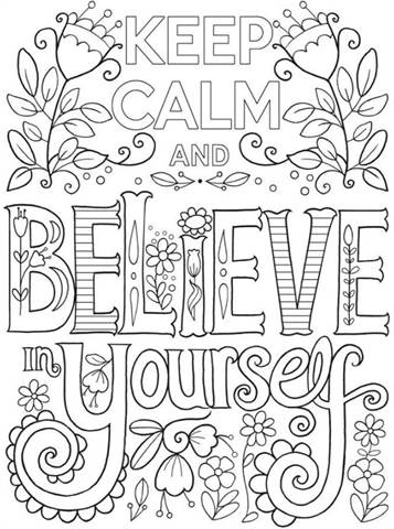 Kids-n-fun.com | 20 coloring pages of Keep Calm