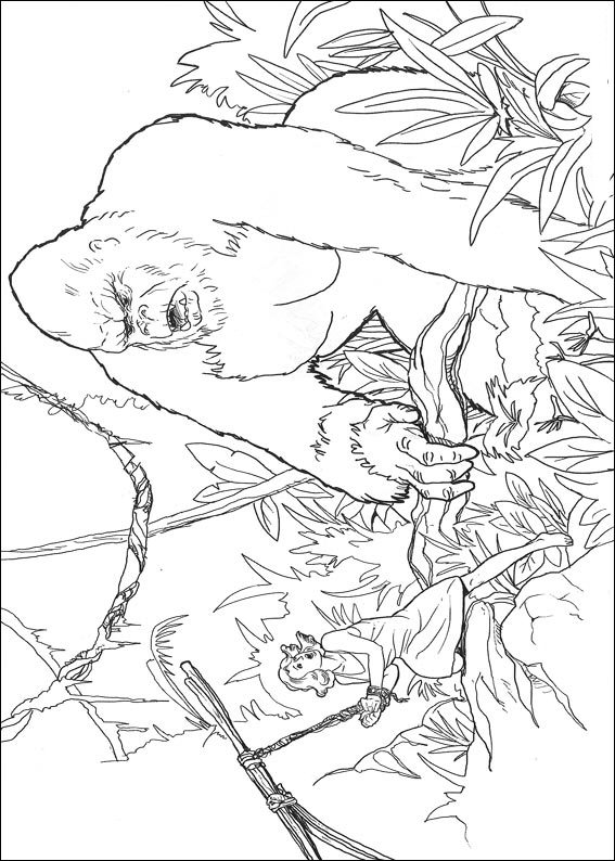 Kids-n-fun.com | 15 coloring pages of King Kong