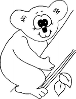 Colouring In Koala