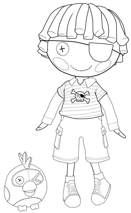 Kids-n-fun.com | 16 coloring pages of Lalaloopsy
