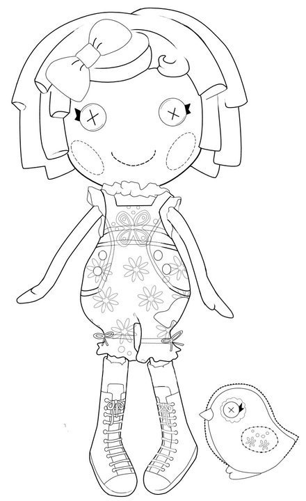 Kids-n-fun.com | 16 coloring pages of Lalaloopsy