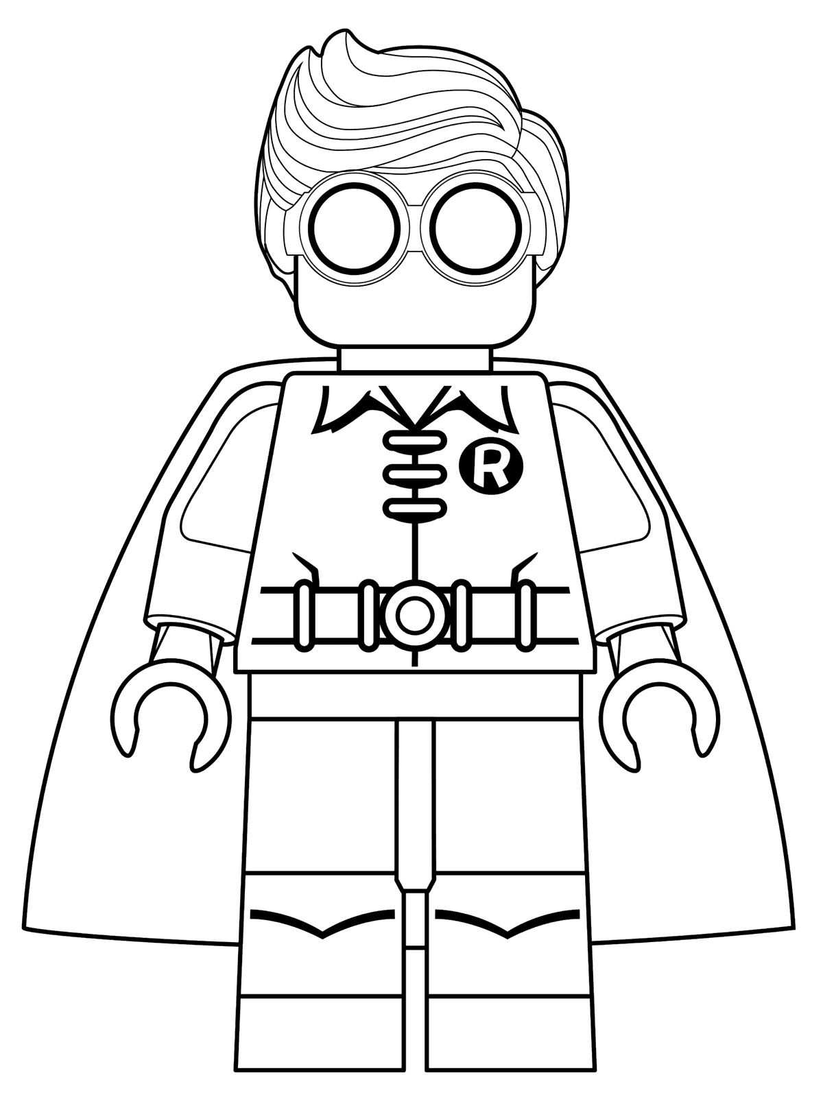 Kidsnfuncom 16 coloring pages of Lego Batman Movie