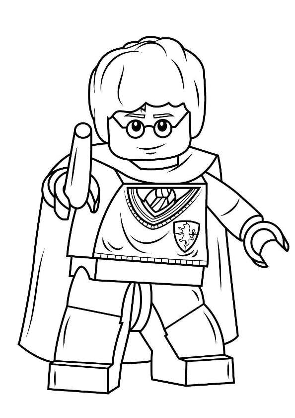 Kids-n-fun.com | Lego Harry harry-potter-with-wand