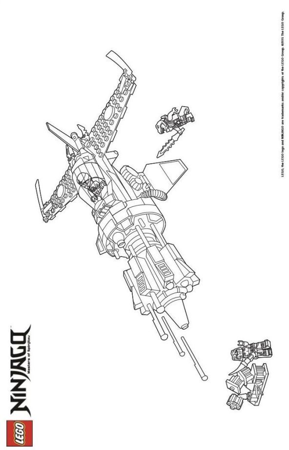 Kids-n-fun.com | 42 coloring pages of Lego Ninjago