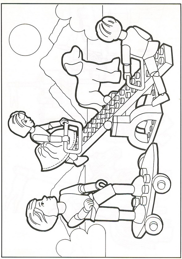 Kids-n-fun.com | 42 coloring pages of Lego