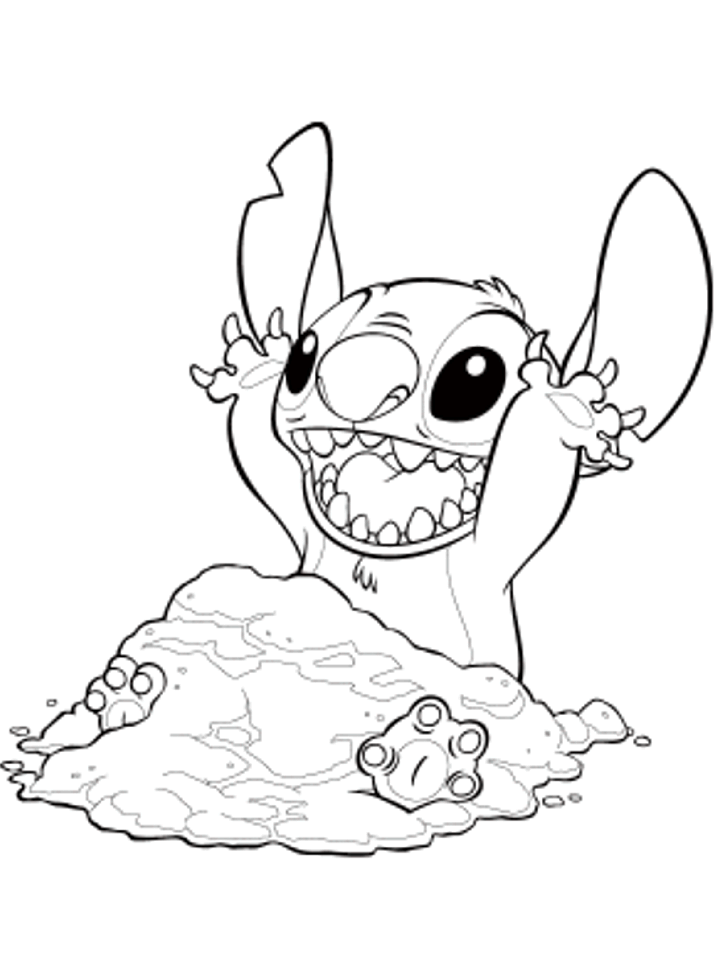 Lilo And Stitch Coloring Pages  Stitch coloring pages, Lilo and