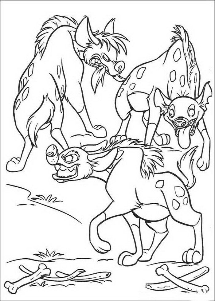 Kids Fun 92 Coloring Pages Lion King Animals