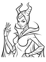 Kids-n-fun | 11 coloring pages of Maleficent