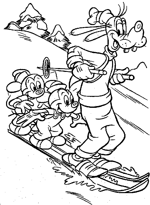 Kids-n-fun.com | 49 coloring pages of Mickey Mouse