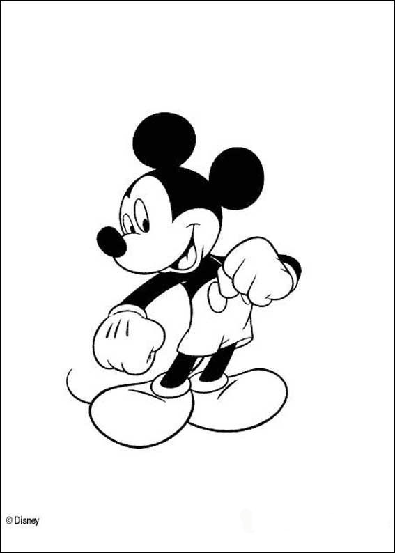 Kids-n-fun.com | 49 coloring pages of Mickey Mouse