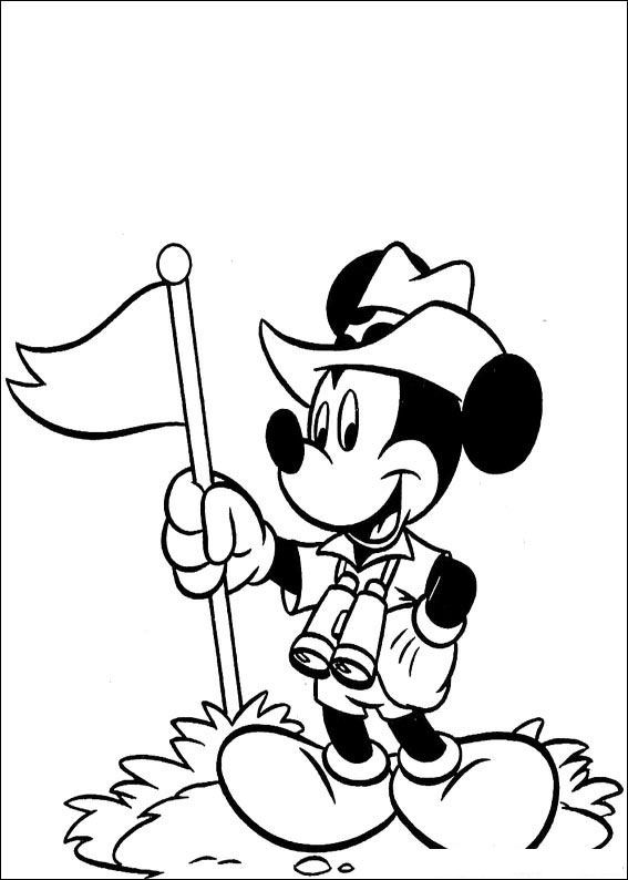 Kids-n-fun.com | 49 coloring pages of Mickey Mouse