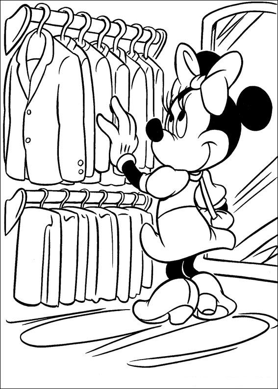 Kids-n-fun.com | 38 coloring pages of Minnie Mouse