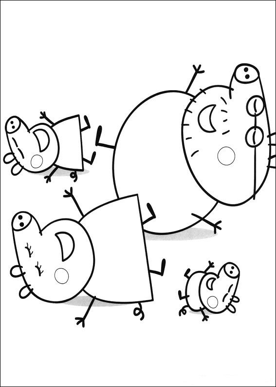 Kids-n-fun.com | 20 coloring pages of Peppa Pig