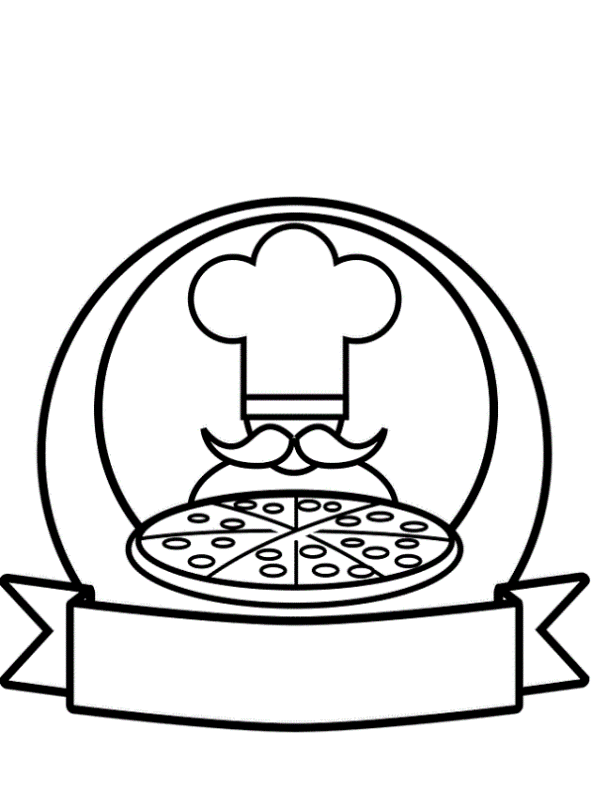 Kids-n-fun.com | Coloring page Pizza pizza restaurant