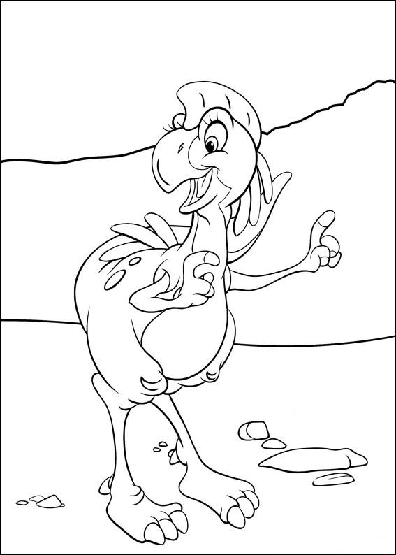 Kids-n-fun.com | 26 coloring pages of Land Before Time