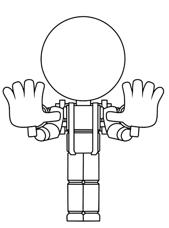 The Player Poppy Playtime Coloring Pages - Get Coloring Pages