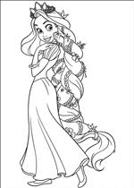 Kids-n-fun | 20 coloring pages of Tangled