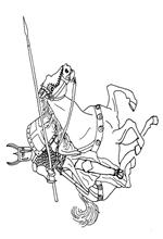 Kids-n-fun | 56 coloring pages of Knights