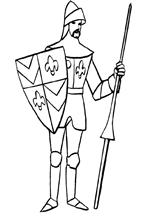 Kids-n-fun | 56 coloring pages of Knights