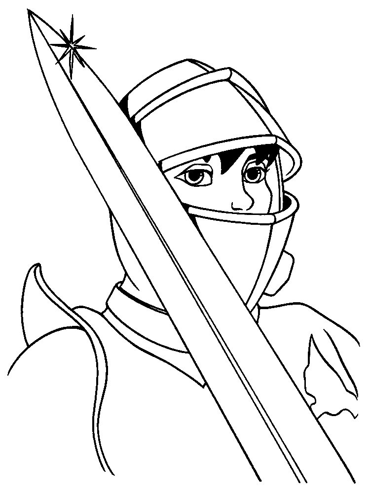 Kids-n-fun.com | 56 coloring pages of Knights