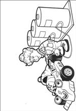 Kids-n-fun | 31 coloring pages of Roary the racing car