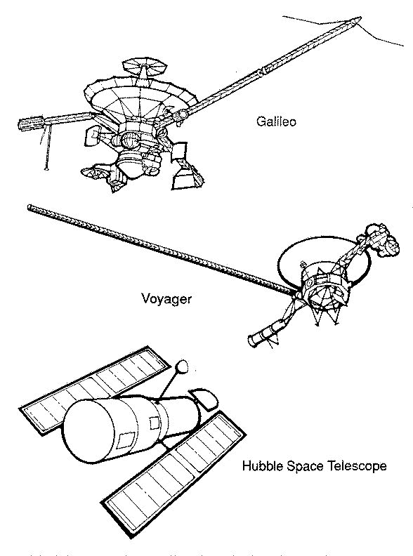 Kids-n-fun.com | 25 coloring pages of Space travel