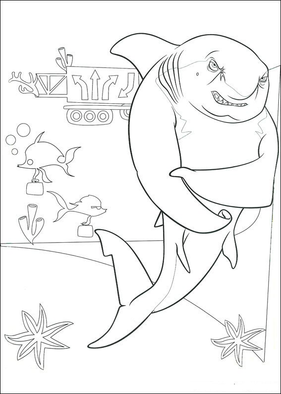kids-n-fun-13-coloring-pages-of-shark-tale