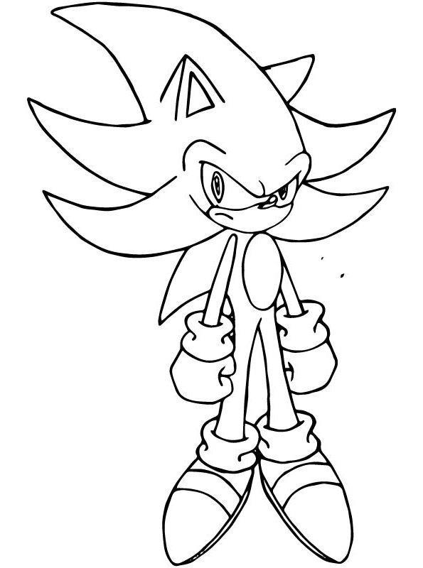 Super Sonic Online Coloring Game - Sonic Games