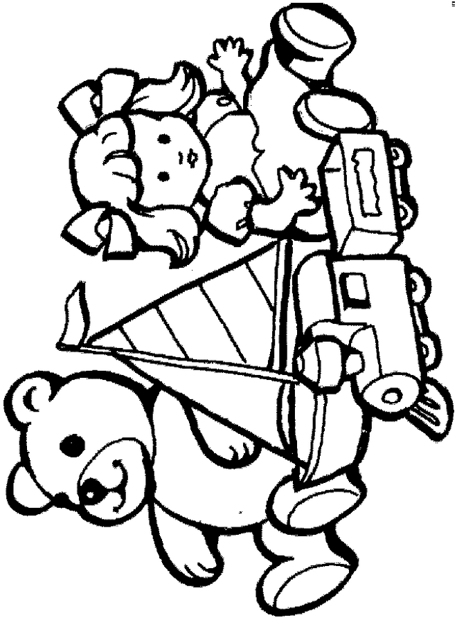 kidsnfun  23 coloring pages of toys