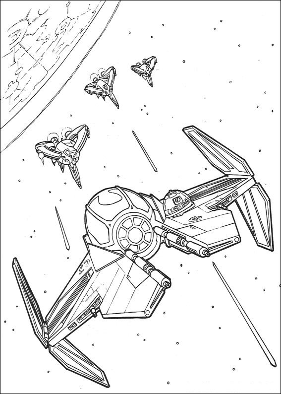 Kids-n-fun.com | 67 coloring pages of Star Wars